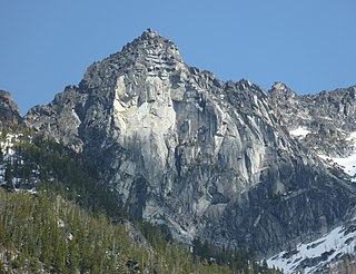 <span class="mw-page-title-main">Colchuck Balanced Rock</span> Mountain summit in Washington, US