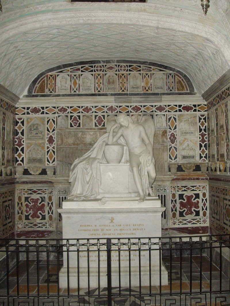 Tomb of Marie Therese. photo by Giova81 - Own work, CC BY-SA 3.0, https://commons.wikimedia.org/w/index.php?curid=3880082