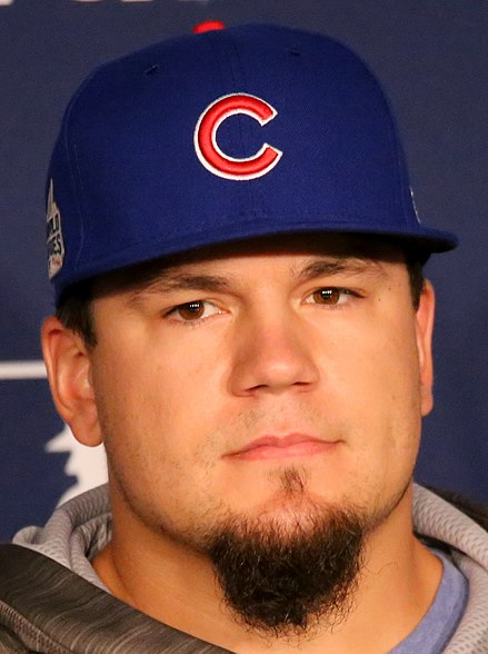 Schwarber before Game 1 of the 2016 World Series