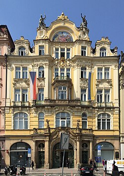 Sídlo Ministerstva pro místní rozvoj ČR na Staroměstském náměstí v Praze
