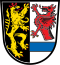 Tirschenreuthin alueen vaakuna