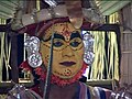 Channel/medium with the makeup of Jumadi, a popular deity of the Būta/Bhoota cult