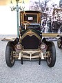 Darracq Coupé Chaffeur SS 20/28 (1907), motor čtyřválec o objemu 4728 cm³, výkon 28,5 koní, max. rychlost 70 km/h, tamtéž