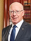 Foto do retrato do governador-geral David Hurley