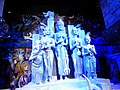 Decoration rituals and Durga idol 2017 Saptami Behala area Durga Puja 48