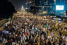 מחאה בתל אביב, 28 בינואר 2023
