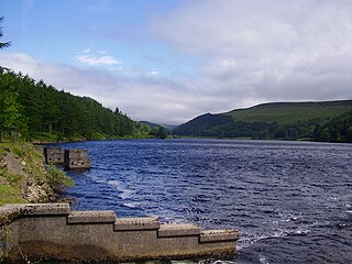 Derwent Reservoir (Derbyshire) Reservoir in Derbyshire, England