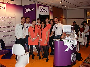 Stand de Xebia à Devoxx France 2012