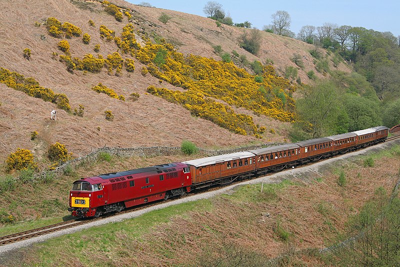 File:Diesel Train at Thomason Foss - geograph.org.uk - 2995624.jpg