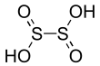 Dithionous acid.svg