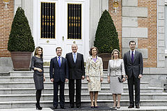 Dmitry Medvedev in Spain 2 March 2009-5.jpg