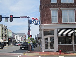 In the center of Culpeper