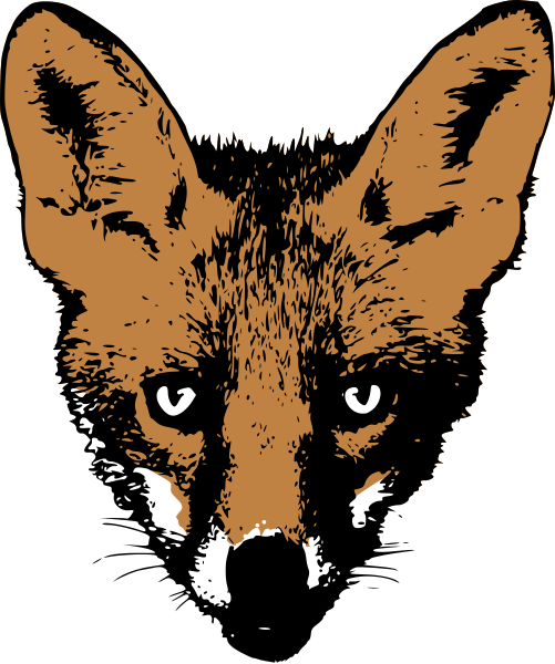 Download File:Drawing fox face.svg - Wikimedia Commons