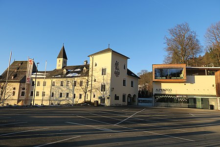 Eingangsbereich Alpenzoo Innsbruck