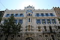 English: An Art Nouveau building in Rīga. Built in 1904. Architect Mihails Eizenšteins