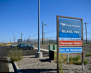 <span class="mw-page-title-main">Elko station</span> Train station in Elko, Nevada