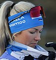 Čeština: Regina Ermitsová na Světovém poháru v biatlonu v Novém Městě na Moravě 2023 English: Biathlon World Cup in Nové Město na Moravě 2023 – Regina Ermits.