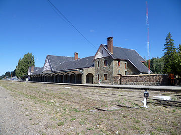La gare de San Carlos de Bariloche