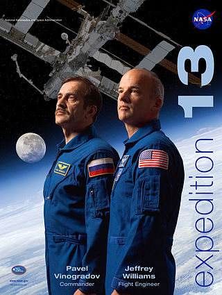 <span class="mw-page-title-main">Expedition 13</span> Expedition to the International Space Station