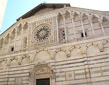 Façade of the cathedral