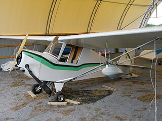 <span class="mw-page-title-main">Fisher FP-101</span> American ultralight airplane