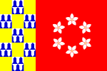 Флаг Навы, Asturias.svg