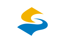 Flag of Sado, Niigata.svg