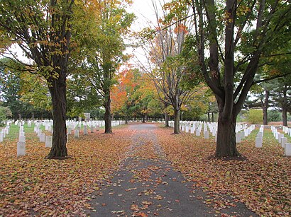 How to get to Fort Devens Cemetery with public transit - About the place