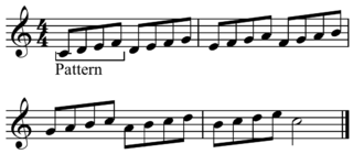 <span class="mw-page-title-main">Melodic pattern</span>