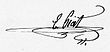 firma di Frédéric-Eugène Piat