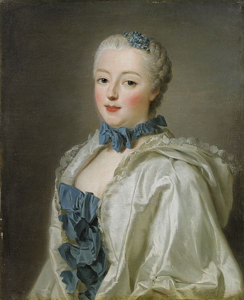 So-called portrait of Francoise-Marguerite de Sevigne by Alexander Roslin