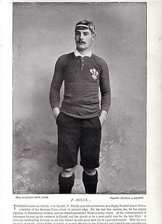 <span class="mw-page-title-main">Frank Mills (rugby union)</span> Wales international rugby union player