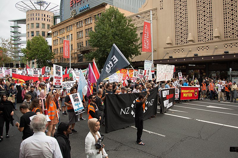 File:Front of March Against Racism.jpg