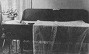 Ellen G. White in casket.