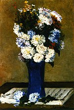Gauguin 1876 Fleurs dans un vase bleu.jpg