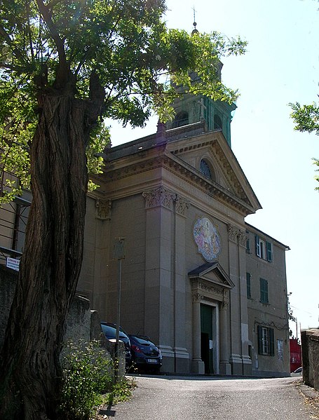 File:Genova Rivarolo chiesa Fegino facciata.jpg