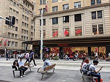 George Street outside the Gowings Building George Street Sydney Gowings Building.jpg