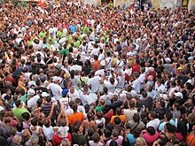 Festa San Rocco Suono di tamburi e ballo votivo