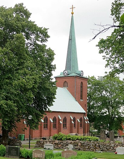 Vägbeskrivningar till Gislaved kyrka med kollektivtrafik