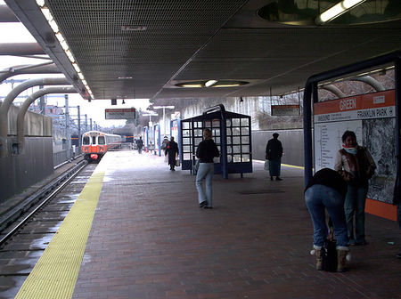 Green Street T station