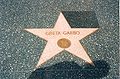 Estrela de Greta Garbo.