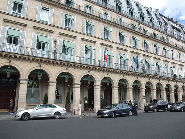 The song was recorded at Le Meurice, a hotel in Paris.