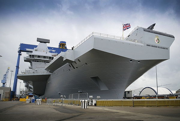 HMS Queen Elizabeth, July 2014