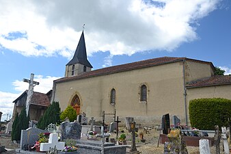 L'église Saint-Jean-Baptiste de Cayron