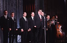 В. Соловьёв-Седой на сцене, 1964.