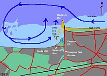 Possible eddy during 9-10 knot tide race at Hampton, based on 1978 map Hampton 1978 001c.JPG