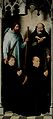 Дарители Якоб де Куенинк и Антонис Сегерс със св. Яков и св. Антоний, външно ляво крило