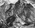 "Kalifornische Bergimpression", Gemälde von Max Schoop.