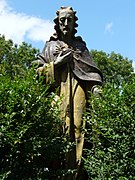 Статуя Святого Сердца на стороне Мартинаскерка в Рюкфене