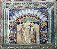Neptun a Amfitrité Herculaneum, 1. století